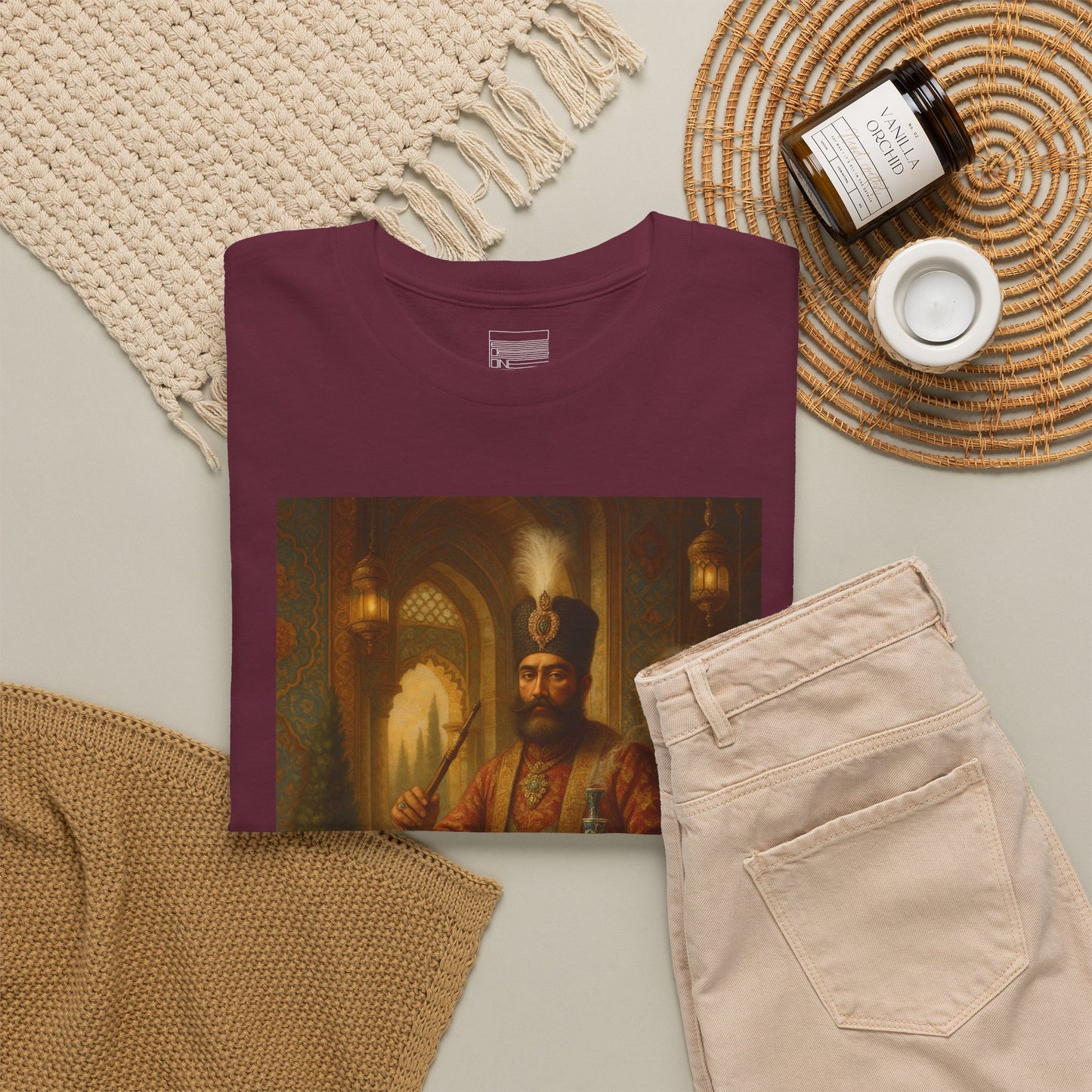 Ghajar Khan with Hookah 2 - Tee