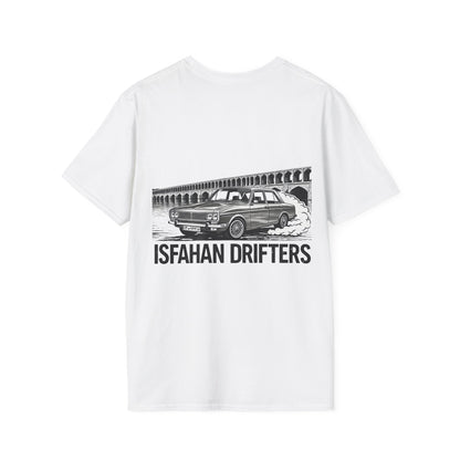 White – Isfahan Drifters BW Tee – back