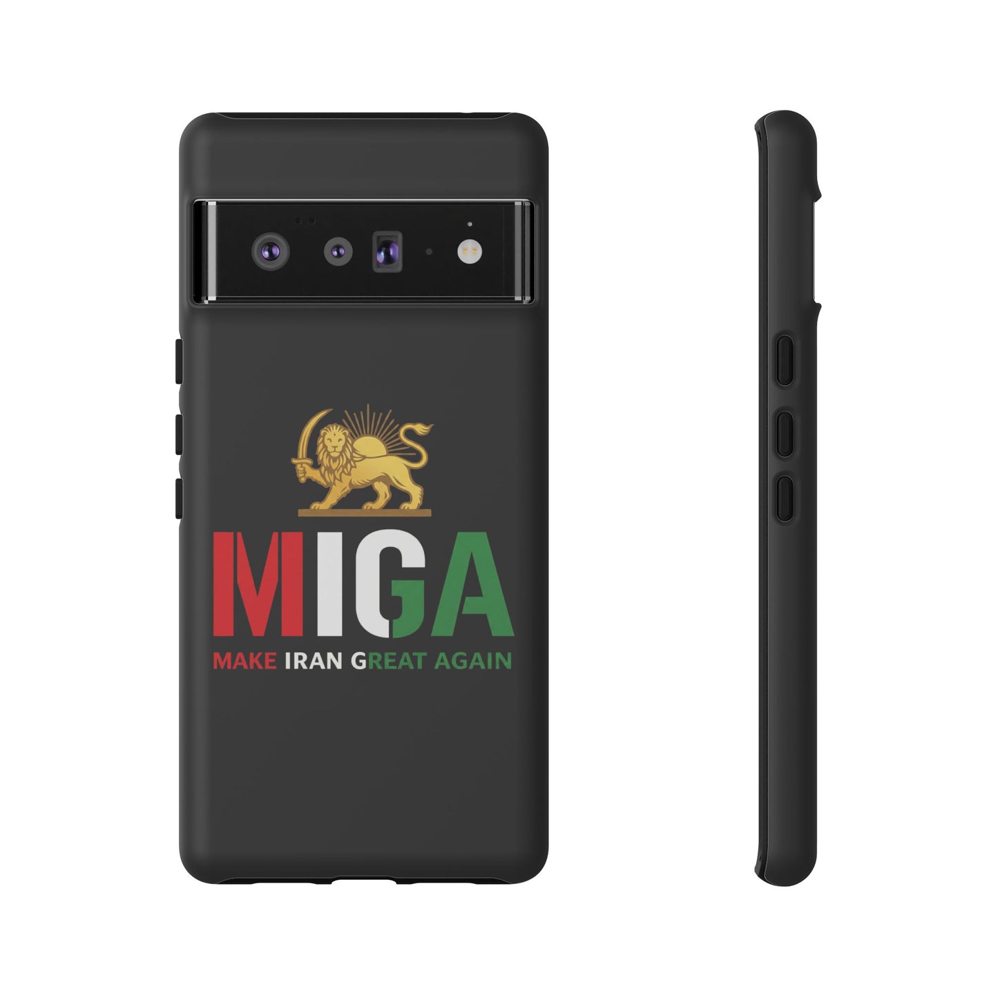 MIGA "Make Iran Great Again" Lion & Sun Phone Case