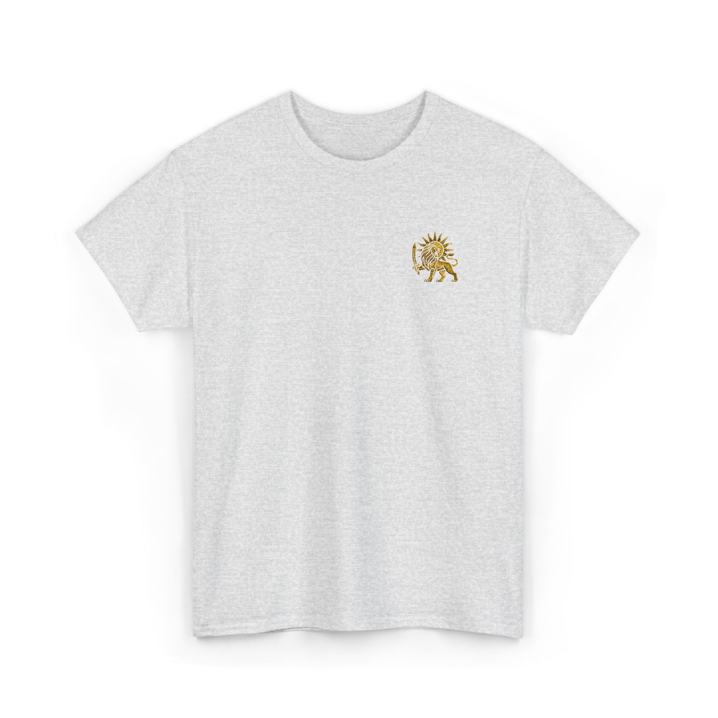Persian Lion & Sun - Embroidered Tee
