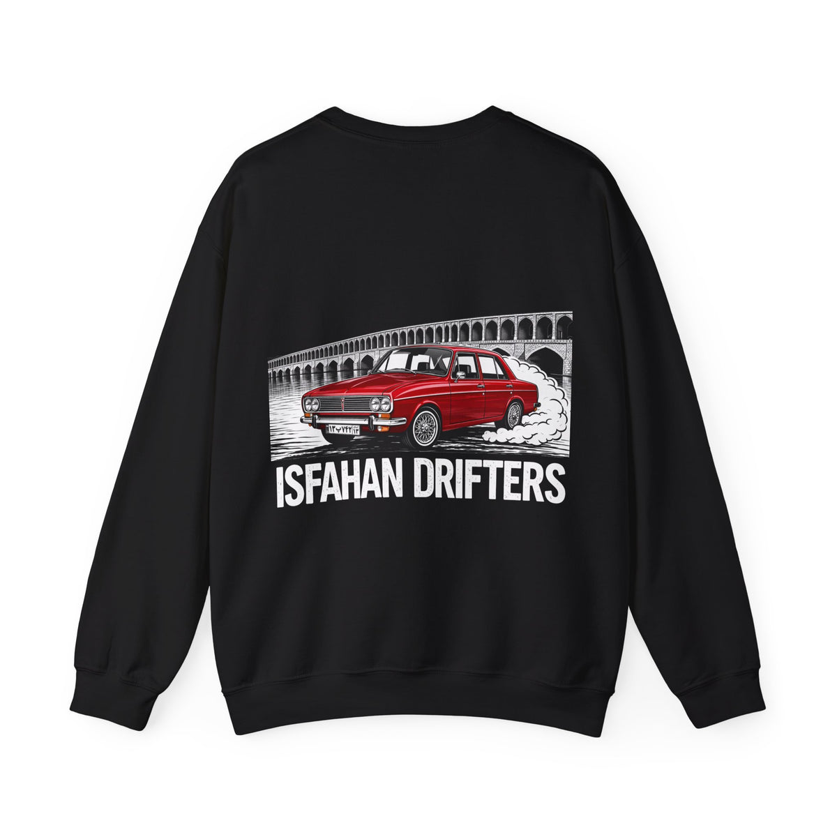 Black – Isfahan Drifters Sleeve – back