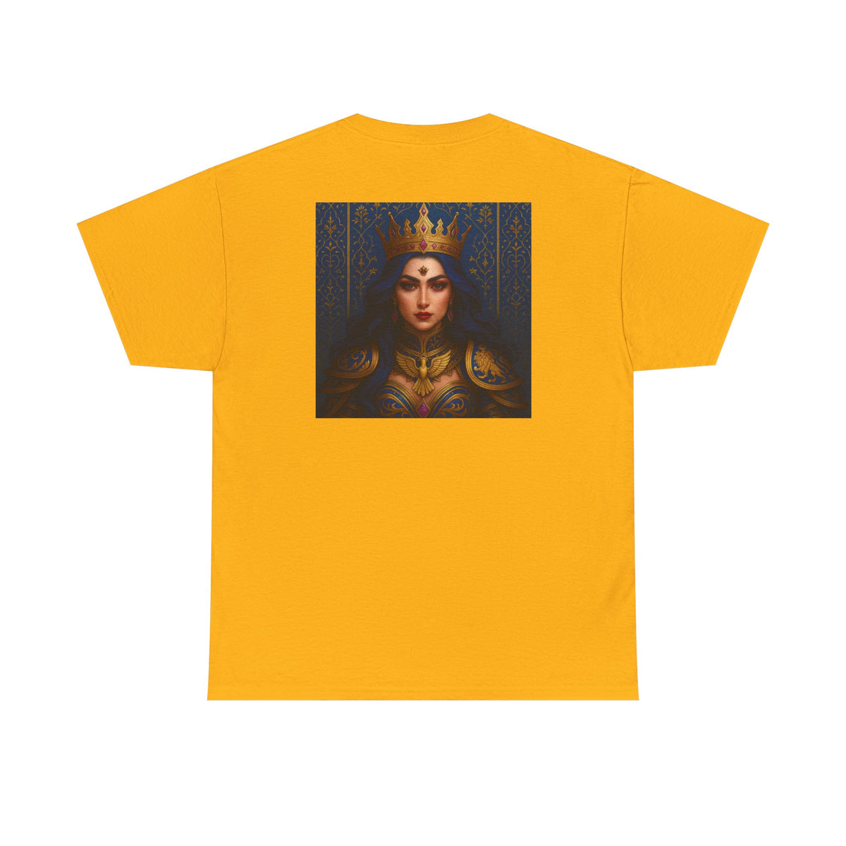 Gold – Persian Queen Tee – back