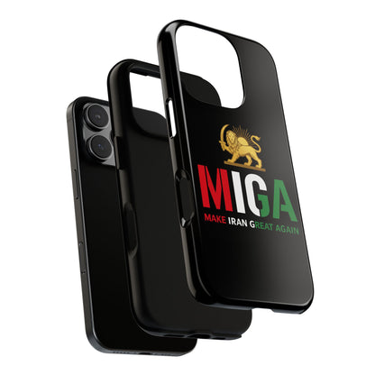 MIGA "Make Iran Great Again" Lion & Sun Phone Case