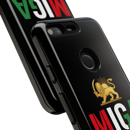 MIGA "Make Iran Great Again" Lion & Sun Phone Case