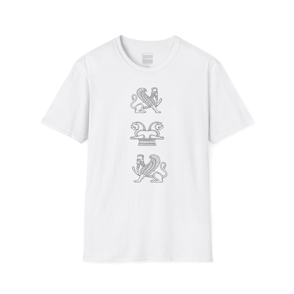 White – Eternal Guardians Tee – front