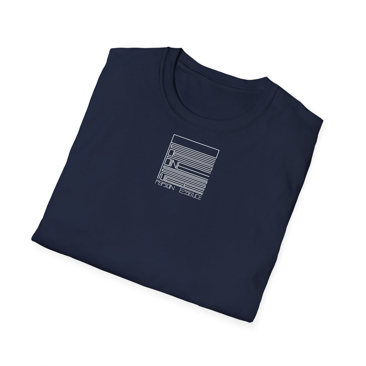 Navy – PEssence Tee – folded