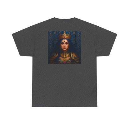 Dark Heather – Persian Queen Tee – back