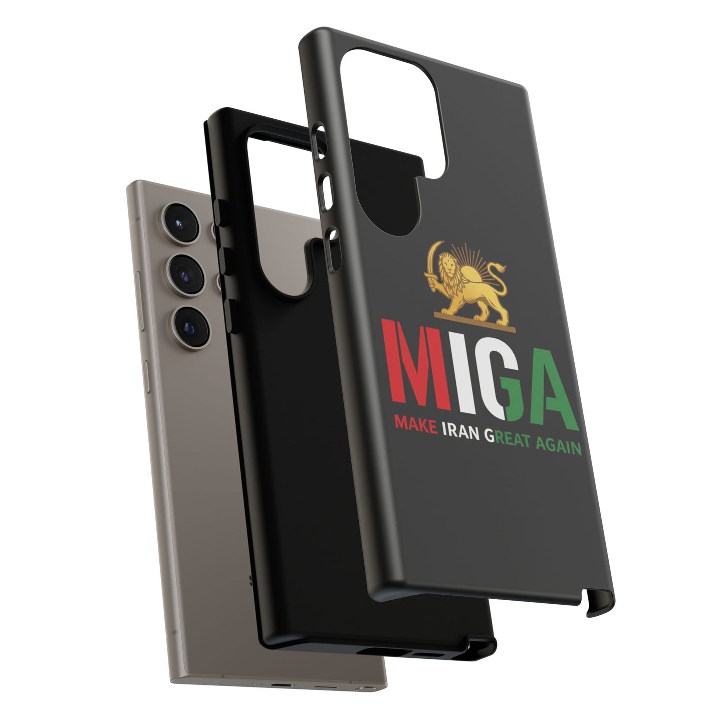 MIGA "Make Iran Great Again" Lion & Sun Phone Case
