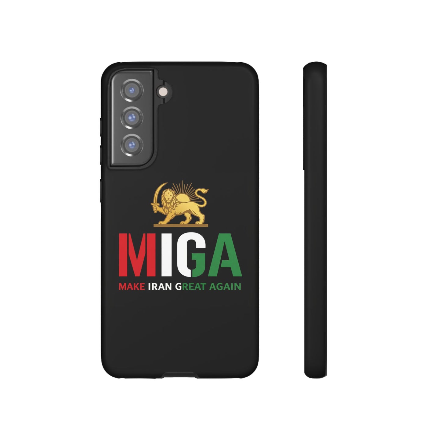 MIGA "Make Iran Great Again" Lion & Sun Phone Case