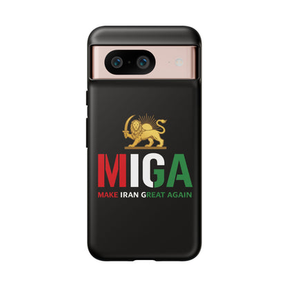 MIGA "Make Iran Great Again" Lion & Sun Phone Case
