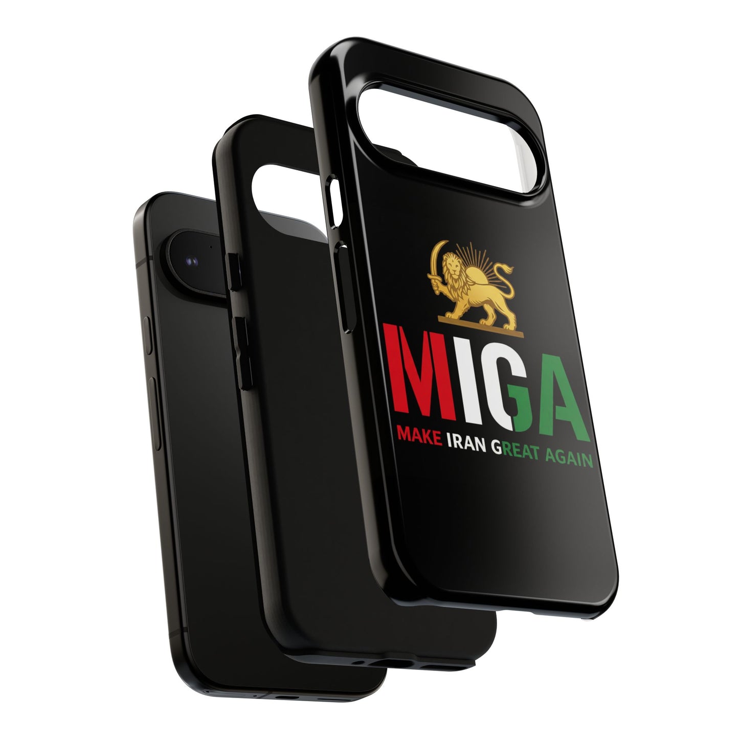 MIGA "Make Iran Great Again" Lion & Sun Phone Case