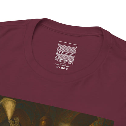 Maroon – Ghajar Khan I Tee – close-up
