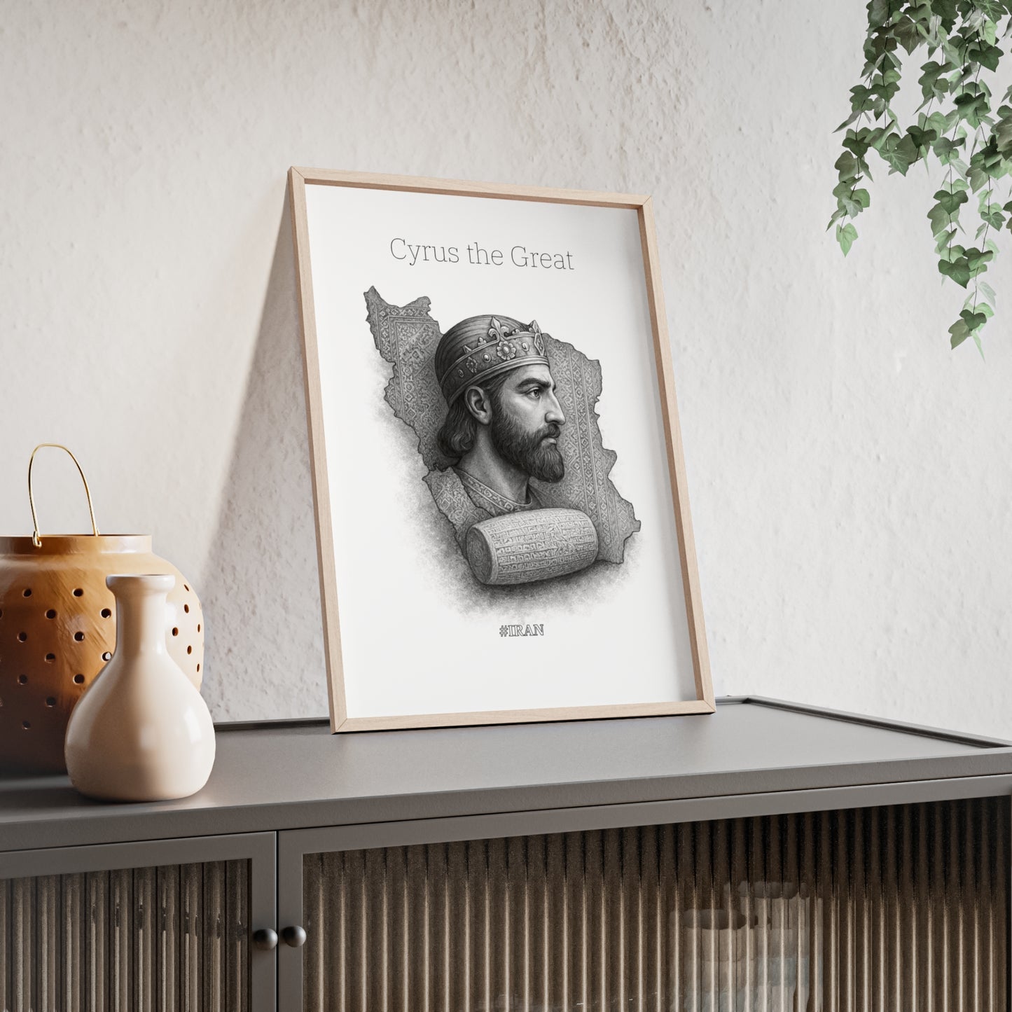 Cyrus the Great Framed Poster