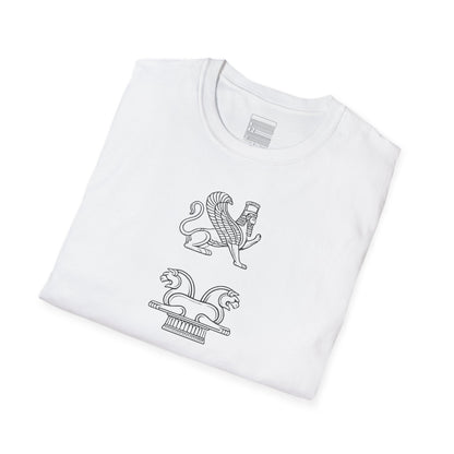 White – Eternal Guardians Tee – folded