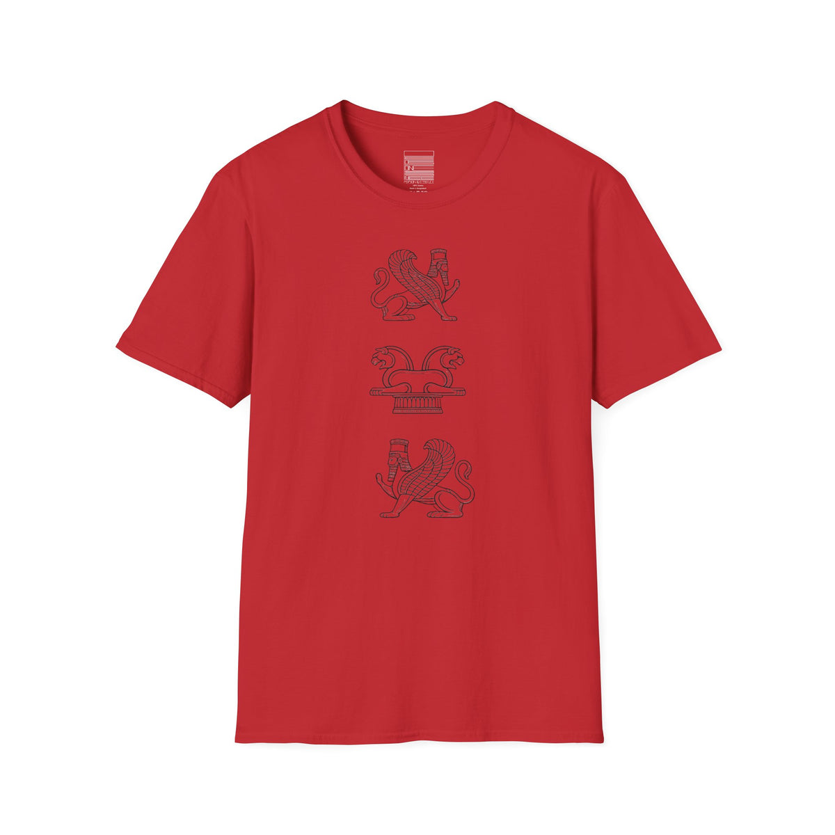 Red – Eternal Guardians Tee – front