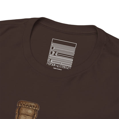 Dark Chocolate – ZamZam Koala Tee – close-up