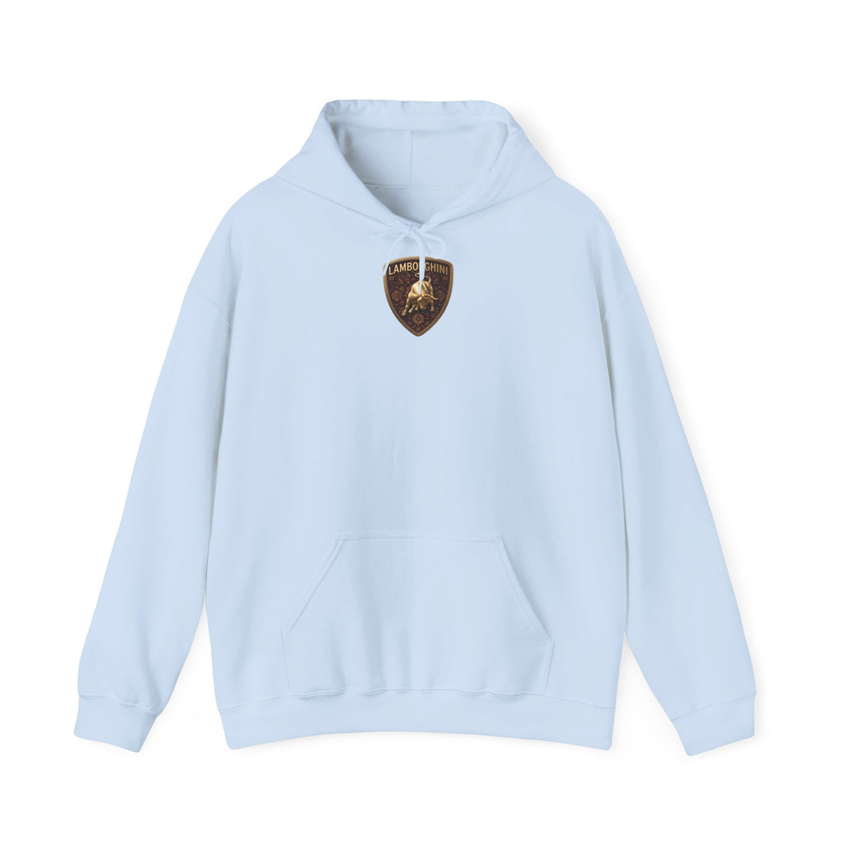 Light Blue – Toro Persiano Hoodie – front
