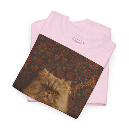 Light Pink – Persian Cat Tee – folded