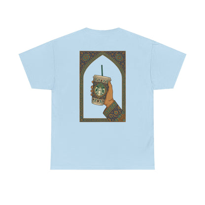 Shaah Abbas having Starbucks - Tee