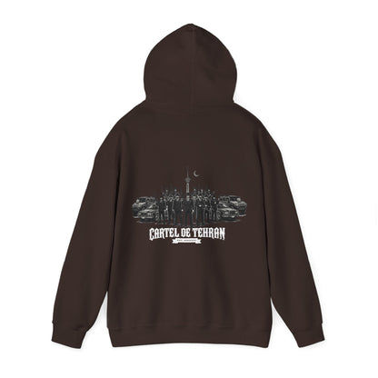 Dark Chocolate – Cartel de Tehran Hoodie – back