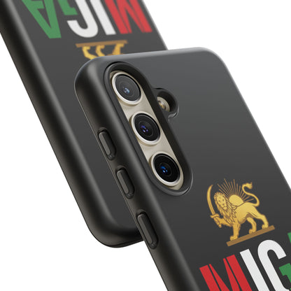 MIGA "Make Iran Great Again" Lion & Sun Phone Case