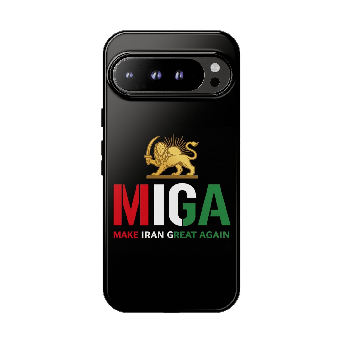 MIGA "Make Iran Great Again" Lion & Sun Phone Case