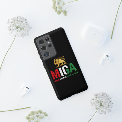 MIGA "Make Iran Great Again" Lion & Sun Phone Case