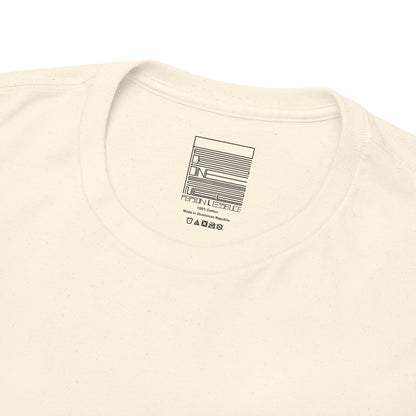 Natural – Farvahar Emblem Tee – close-up