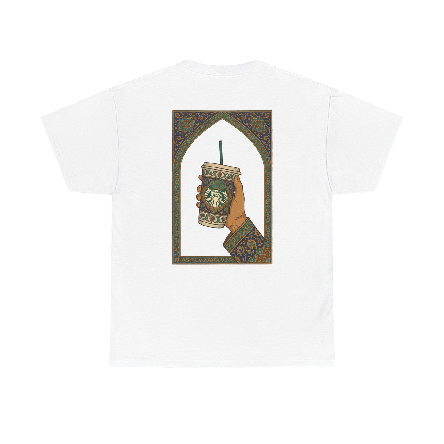 Shaah Abbas having Starbucks - Tee