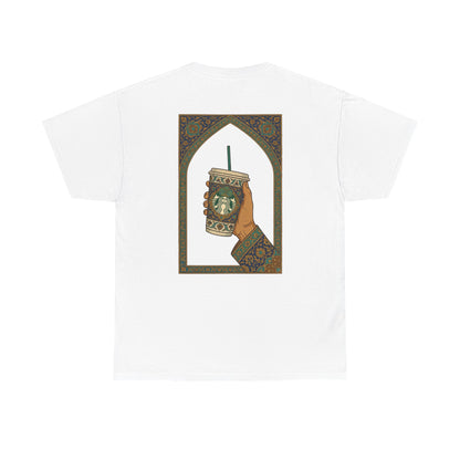 Shaah Abbas having Starbucks - Tee