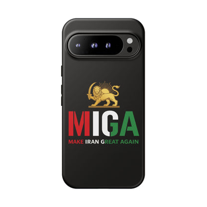 MIGA "Make Iran Great Again" Lion & Sun Phone Case