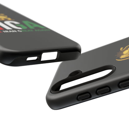 MIGA "Make Iran Great Again" Lion & Sun Phone Case