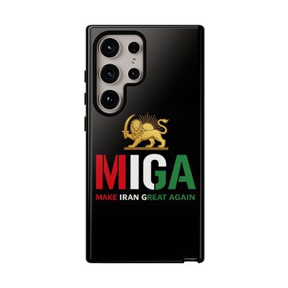 MIGA "Make Iran Great Again" Lion & Sun Phone Case