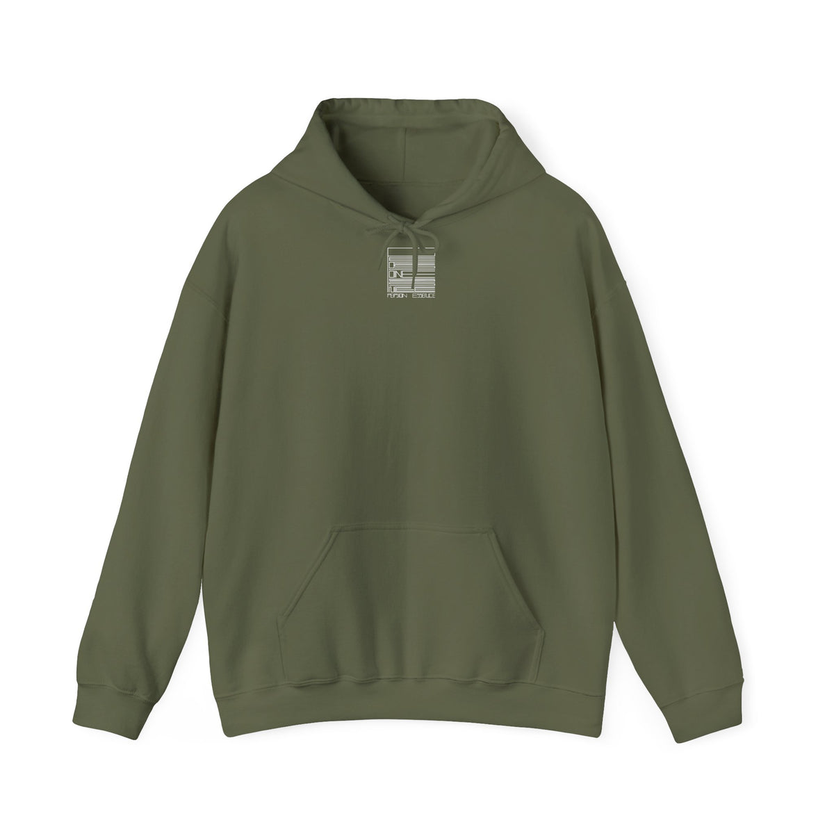 Military Green – PEssence Hoodie – front
