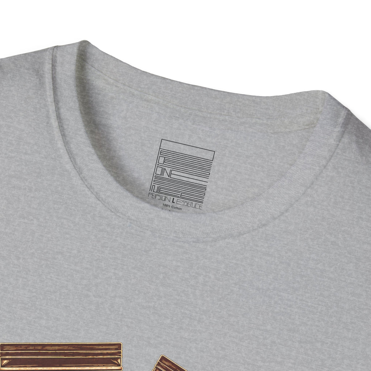 Sport Grey – Saffron Stash Tee – close-up