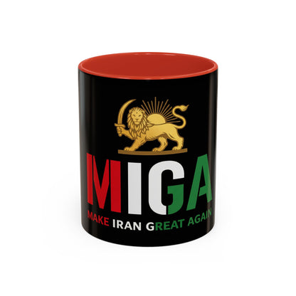 MIGA Heritage Lion & Sun Coffee Mug