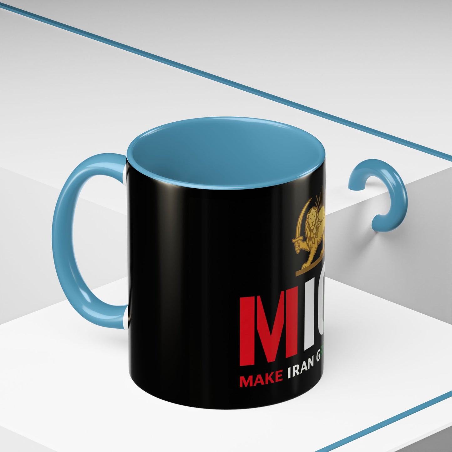 MIGA Heritage Lion & Sun Coffee Mug
