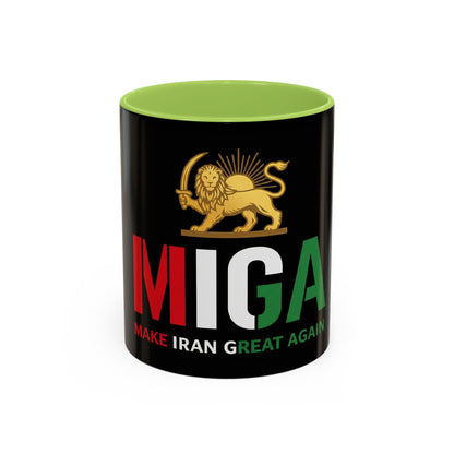 MIGA Heritage Lion & Sun Coffee Mug