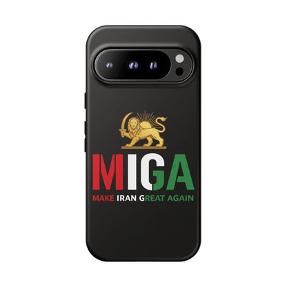 MIGA "Make Iran Great Again" Lion & Sun Phone Case
