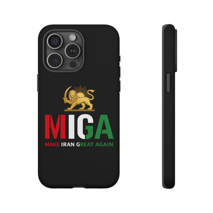MIGA "Make Iran Great Again" Lion & Sun Phone Case