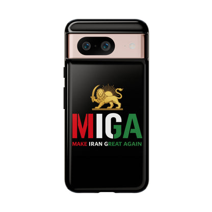 MIGA "Make Iran Great Again" Lion & Sun Phone Case