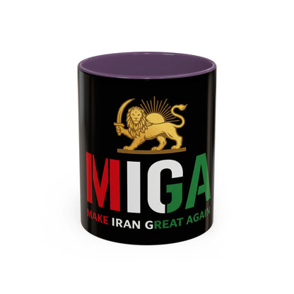 MIGA Heritage Lion & Sun Coffee Mug