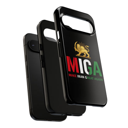 MIGA "Make Iran Great Again" Lion & Sun Phone Case