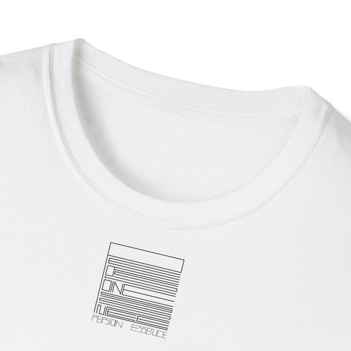 White – Isfahan Drifters Tee – close-up