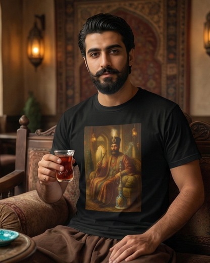 Ghajar Khan with Hookah 2 - Tee