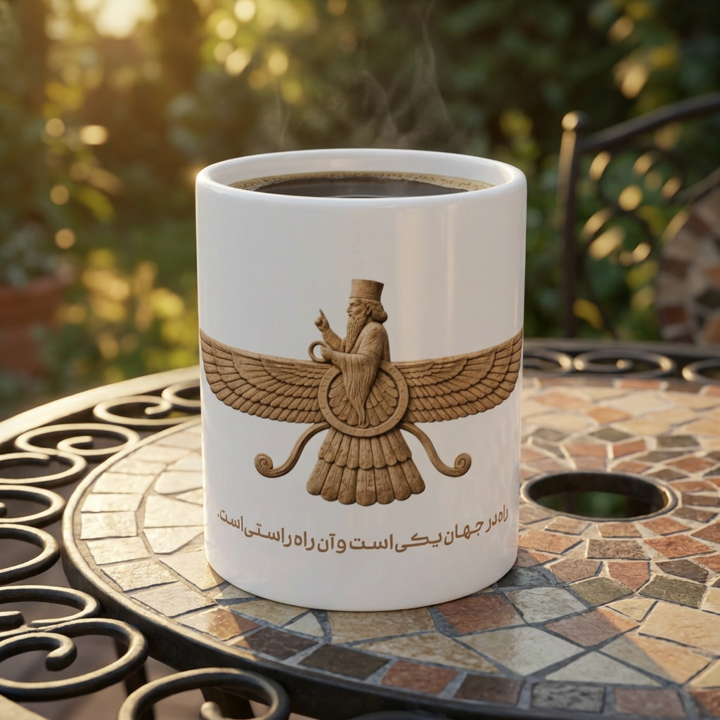 Farvahar Emblem - Mug