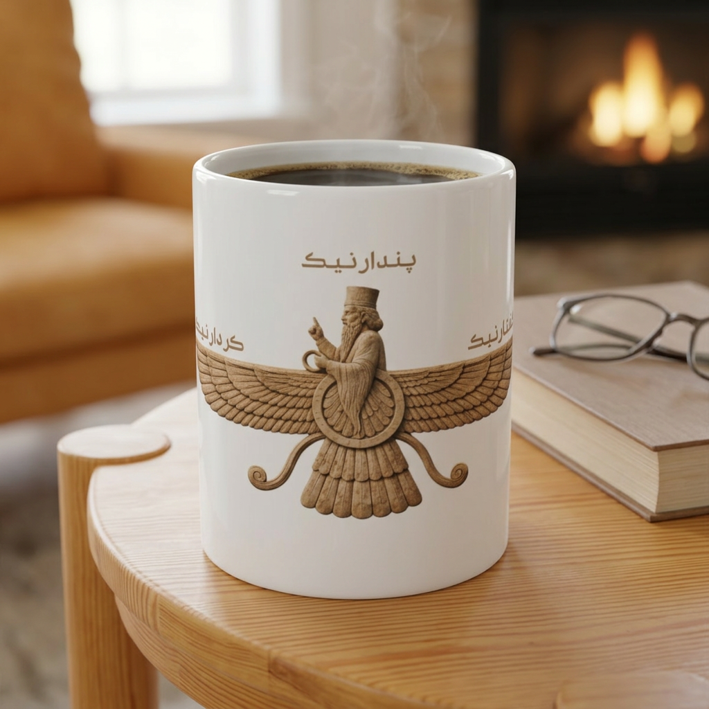 Farvahar Pillar - Mug