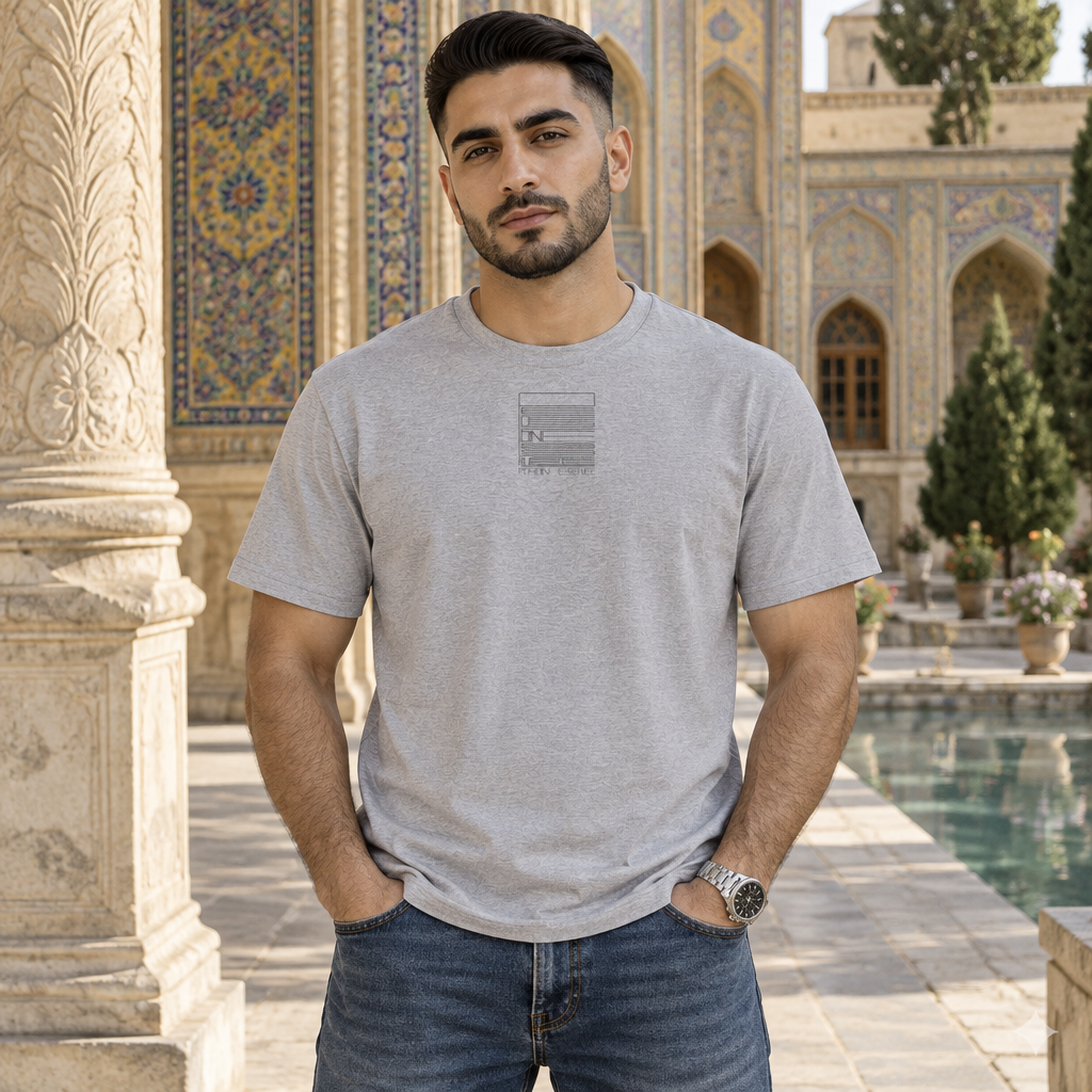 Sport Grey – PEssence Tee – worn by model