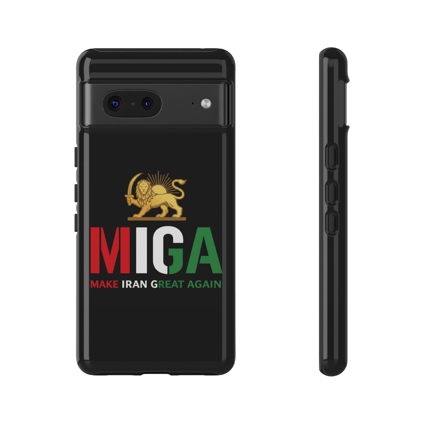 MIGA "Make Iran Great Again" Lion & Sun Phone Case