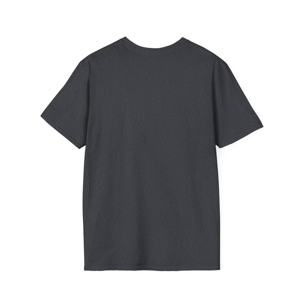Dark Heather Grey – Saffron Stash Tee – back
